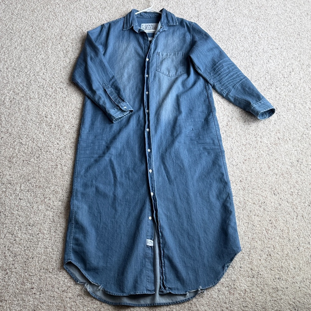 FRANK & EILEEN Rory Famous Denim Shirtdress - Picture 7 of 16